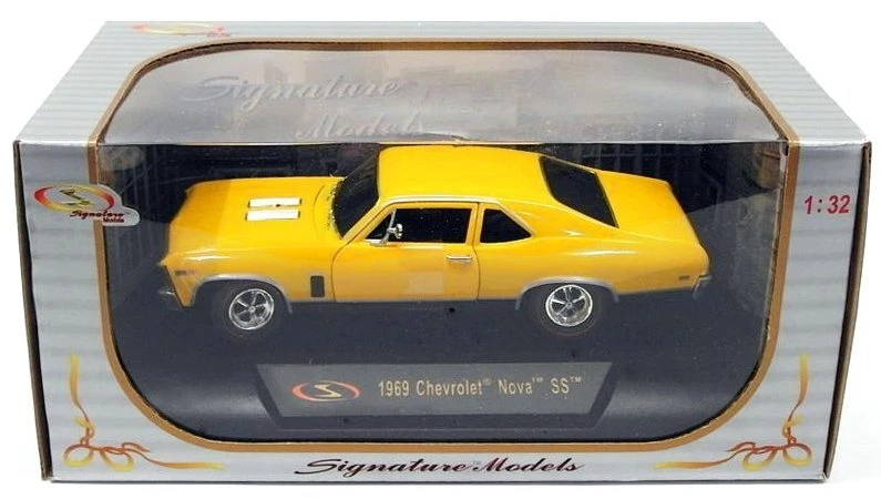 CHEVROLET Nova SS - 1969 - yellow - Signature Models 1:32 - Bild 2 von 4