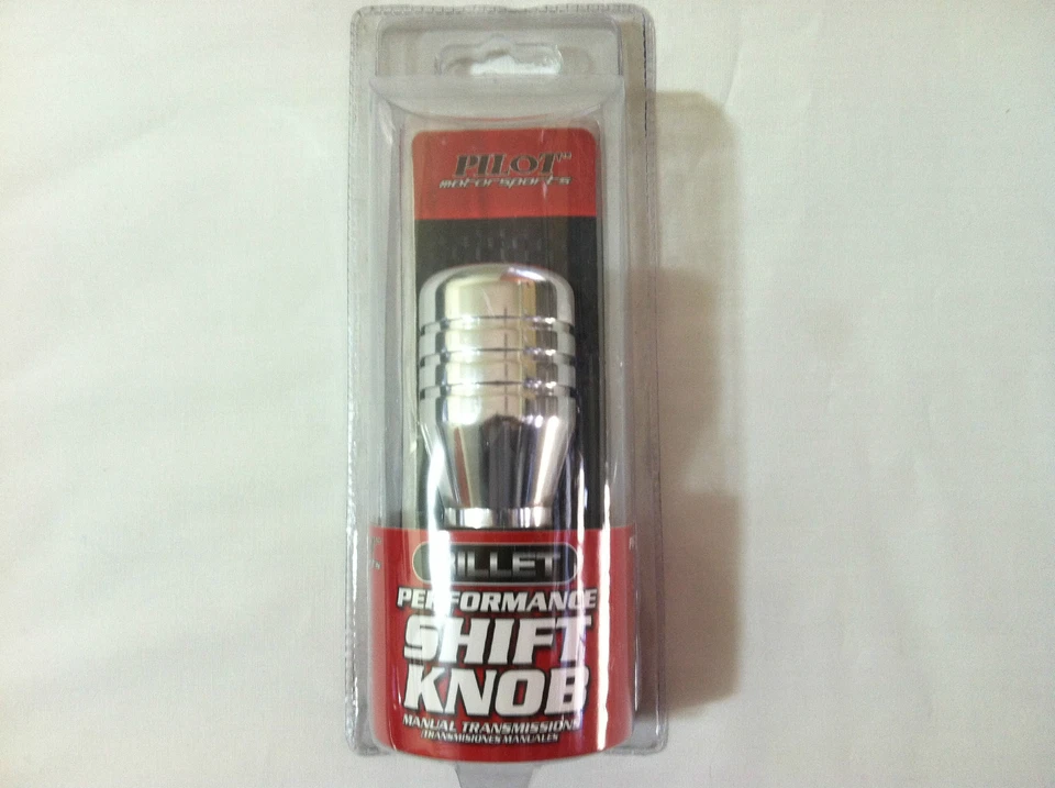 Universal Screw/On Billet Aluminum Polished Shift Knob for Manual Transmission  - Image 2 of 4
