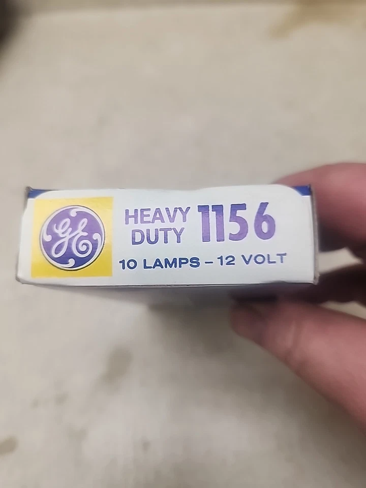 GE General Electric Set Of 10 No. 1156 Lamps Miniature Light Bulbs Untested NOS - Image 2 of 3