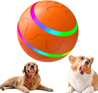Jiggle Ball Dog Toy  Interactive Dog