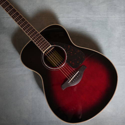 Yamaha FS830DSR Acoustic Guitar Dusk Sun Red - Picture 2 of 11