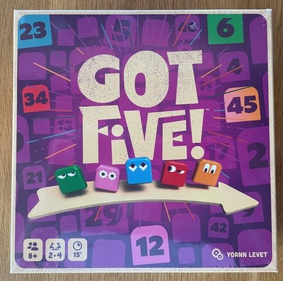 Got Five! Brettspiel Asmodee Blue Orange Deduktionsspiel NEU & OVP MISB