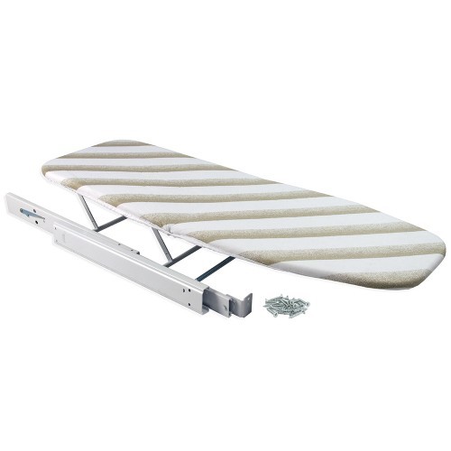 Planche à repasser pliable Emuca en acier pour petit dressing