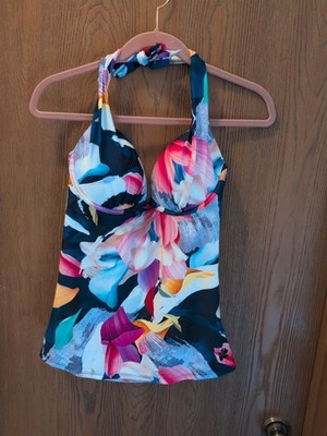 Hapari Epiphany PushUp Tankini Top Size Large NWT Free Ship