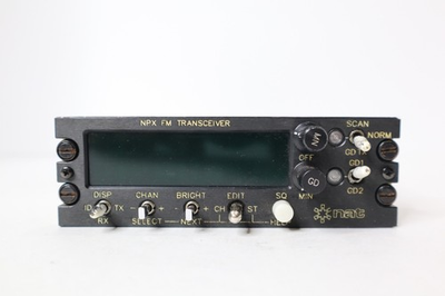 #ad #ad Northern Airborne Technology NAT NPX138N 050 VHF FM Transceiver 28 VDC $750.00