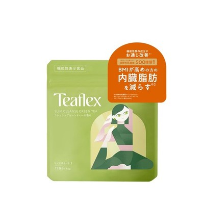 Teaflex Slim Cleanse Green Tea (45G, 1 Bag) (Made In Japan With