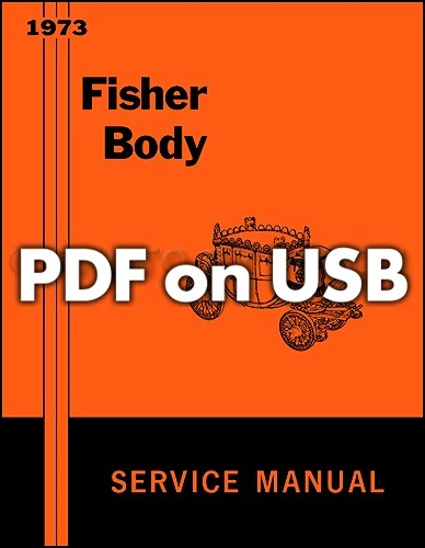 Oldsmobile 1973 PDF en USB manual de taller y servicio de reparación de carrocería Foto 3 de 4