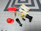 ORIGINAL Vtg 1970s GI JOE & BIG JIM Accessory Lot! shorts IV Bottle Weight Belt