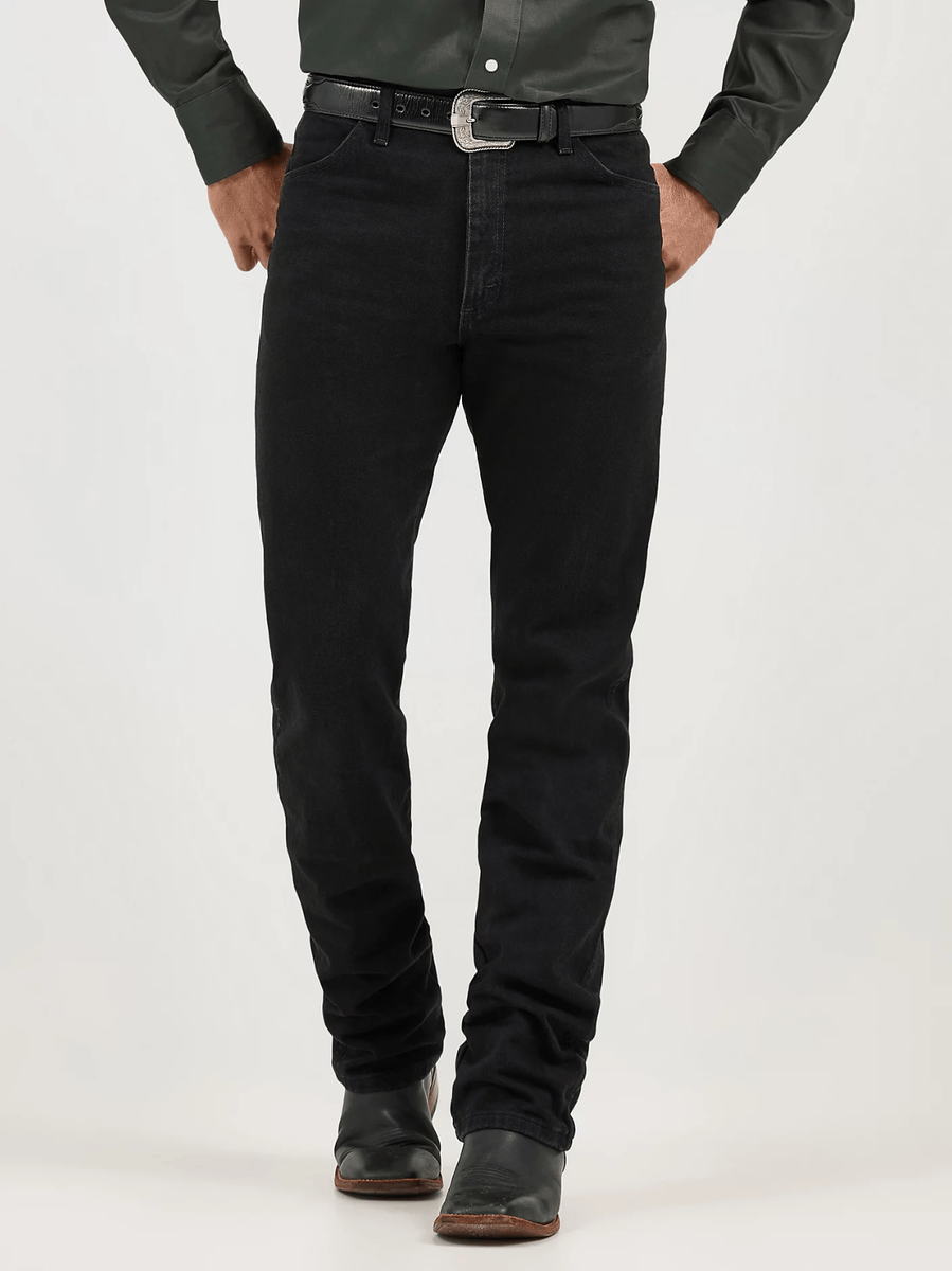 Men's Wrangler® Cowboy Cut® Original Fit Shadow Black Jean 13MWZWK