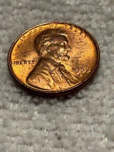 1953 d wheat penny au free shippinf