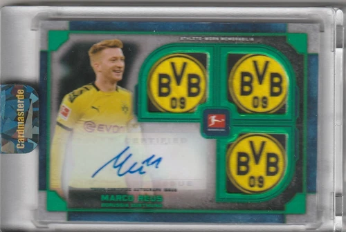 Topps Museum Bundesliga 19/20 Marco Reus Auto Triple Patch 1/1