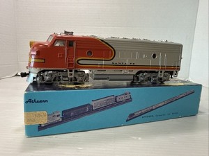 LE4413 MODEL POWER 98358 Train Ho Wagon plateau Santa Fe semi remorque