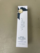 Voesh New York Lavender Body Creme Vegan Moisturizing Lotion 3oz Unisex