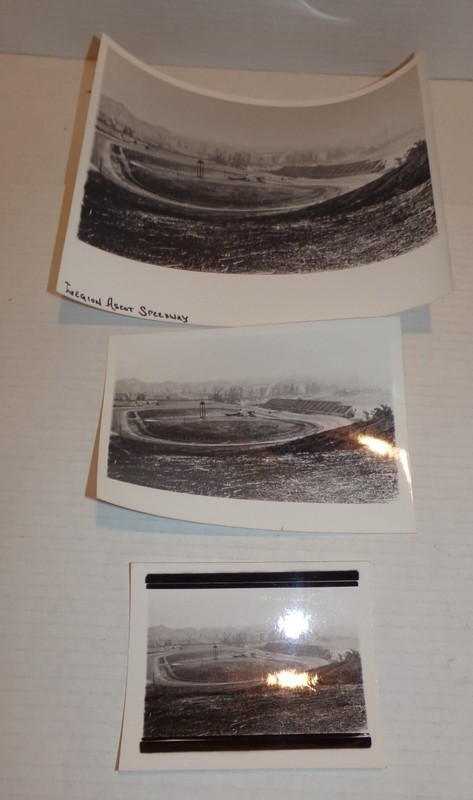 1930 American Legion Ascot Speedway LA Racetrack Bruce Craig Photograph Lot #7