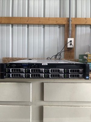 Dell PowerEdge R720 Server 2× Xeon E5-2670 2.6GHz 192GB RAM 15TB HDD RAID iDRAC