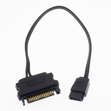 SATA 15 Pin to 6 Slimline Power Adapter Cable for Optical Drive, CD DVD...