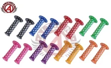 AltaLine Retro Star Pattern Durable Handlebar Grips 7/8" 124mm PVC – BMX/Cruiser