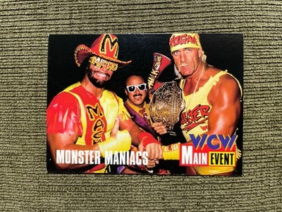 1995 Topps WCW Main Event Hulk Hogan & Macho Man Savage Wrestling Card