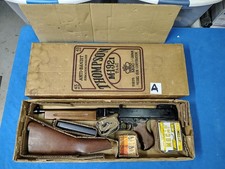 A Rare 05-1981 Japan 1921 Thompson Mgc Model Gun Corp W 20 Carts 400 7mm Caps A Rare 05-1981 Japan 1921 Thompson Mgc Model Gun Corp W 20 Carts 400 7mm Caps