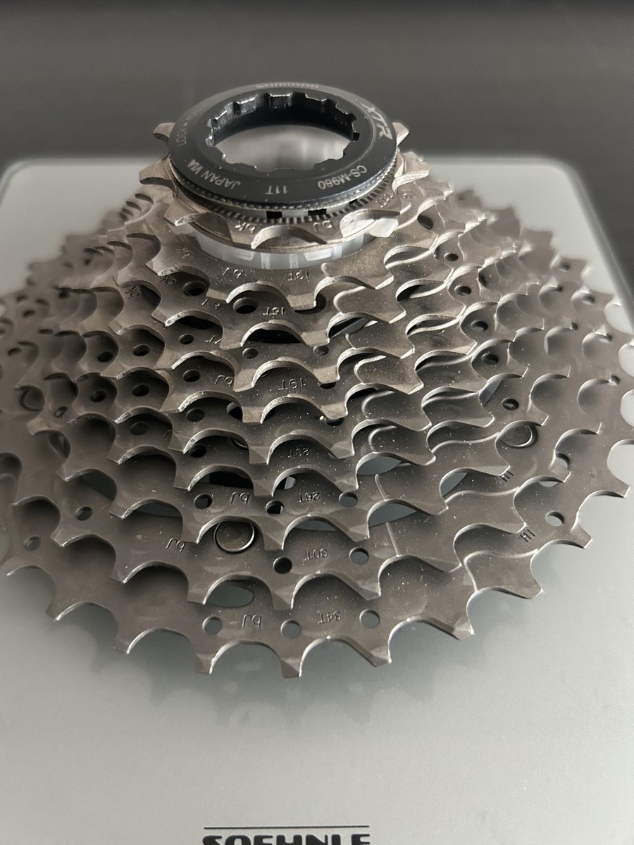 NEW Shimano XTR CS-M980 10s Titanium Cassette 11-34T HG Dyna Sys