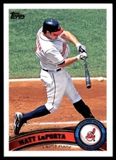Matt LaPorta 2011 Topps #476 Indians MLB READ FREE SHIPPING AutographDen