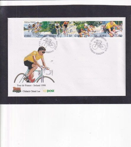 Ireland 1998 Tour de France cycle bicycle race First Day Cover FDC