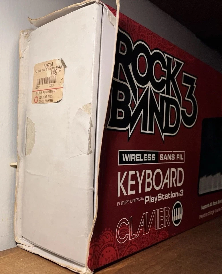 Mad Catz Rock Band 3 Wireless Keyboard for PlayStation 3 PS3 Clavier , Open Box - Image 3 of 4