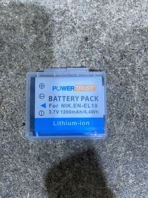 POWER TRUST Akkupack für NIK.EN-EL19 3,7V 1200mAh Lithium-Ionen