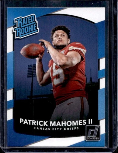2017 Donruss Patrick Mahomes II Rated Rookie #327 Chiefs