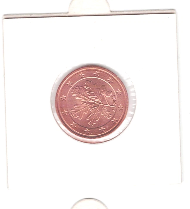 2004 J German Euro 5 Cent Major Double Die Reverse DDR BU - Image 2 of 4