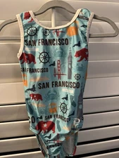 Plum Practicewear GYMNASTICS dance LEOTARD child medium CM San Francisco