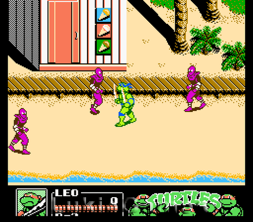 Teenage Mutant Ninja Turtles III 3 - NES Nintendo TMNT - Bild 5 von 7