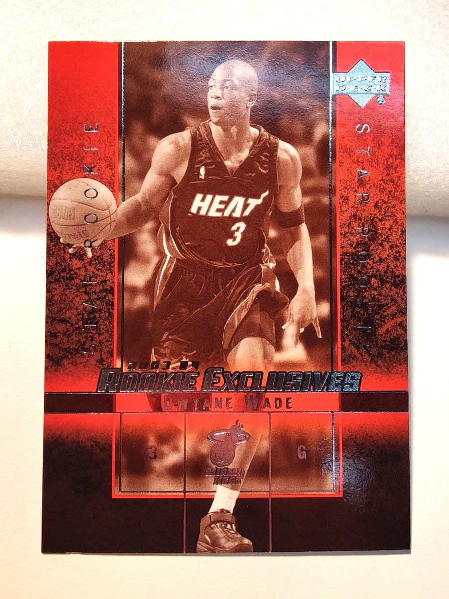 Upper Deck Dwyane Wade Basketball Rookie Sports Trading Cards