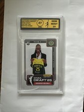 Dominique Malonga 2025 Panini Instant WNBA Draft #1 RC Platinum GRADED 10 (PMG)