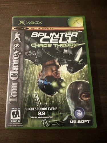 Tom Clancy's Splinter Cell: Chaos Theory Microsoft Xbox CIB Tested