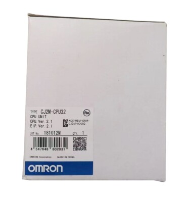 CJ2M-CPU32 Neu Versiegelt Omron PLC Analog Module CJ2M-CPU32