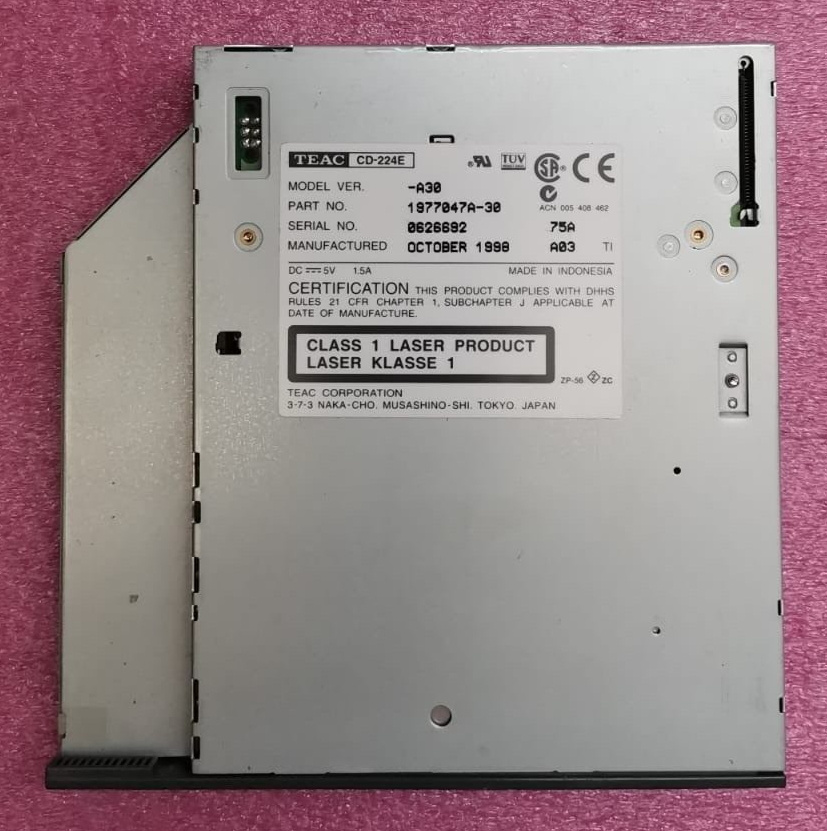 Teac CD224E 24X Internal CDROM Drive 1977047A30 For Toshiba