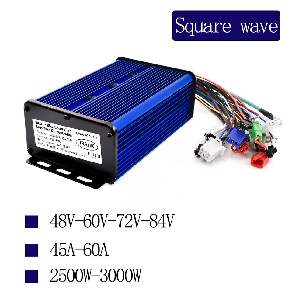 Electric Controller 2500 3000W 48v 60v 64v 72v 84V Brushless E-Bike Motor 45-60a - Image 3 of 4