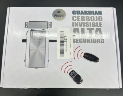 Guardian Electronic Deadbolt Door Lock, Anti-Theft Remote KH-D411
