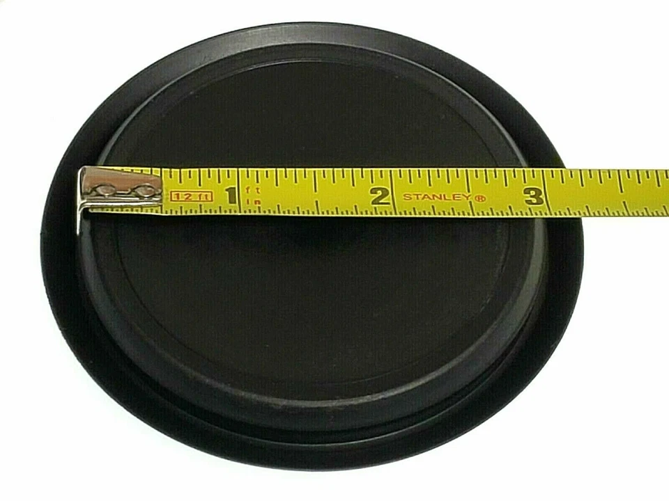 Tapones de carrocería central de plástico con orificio tamaño 3" Ford Lincoln Mercury 2 piezas VW Foto 3 de 4