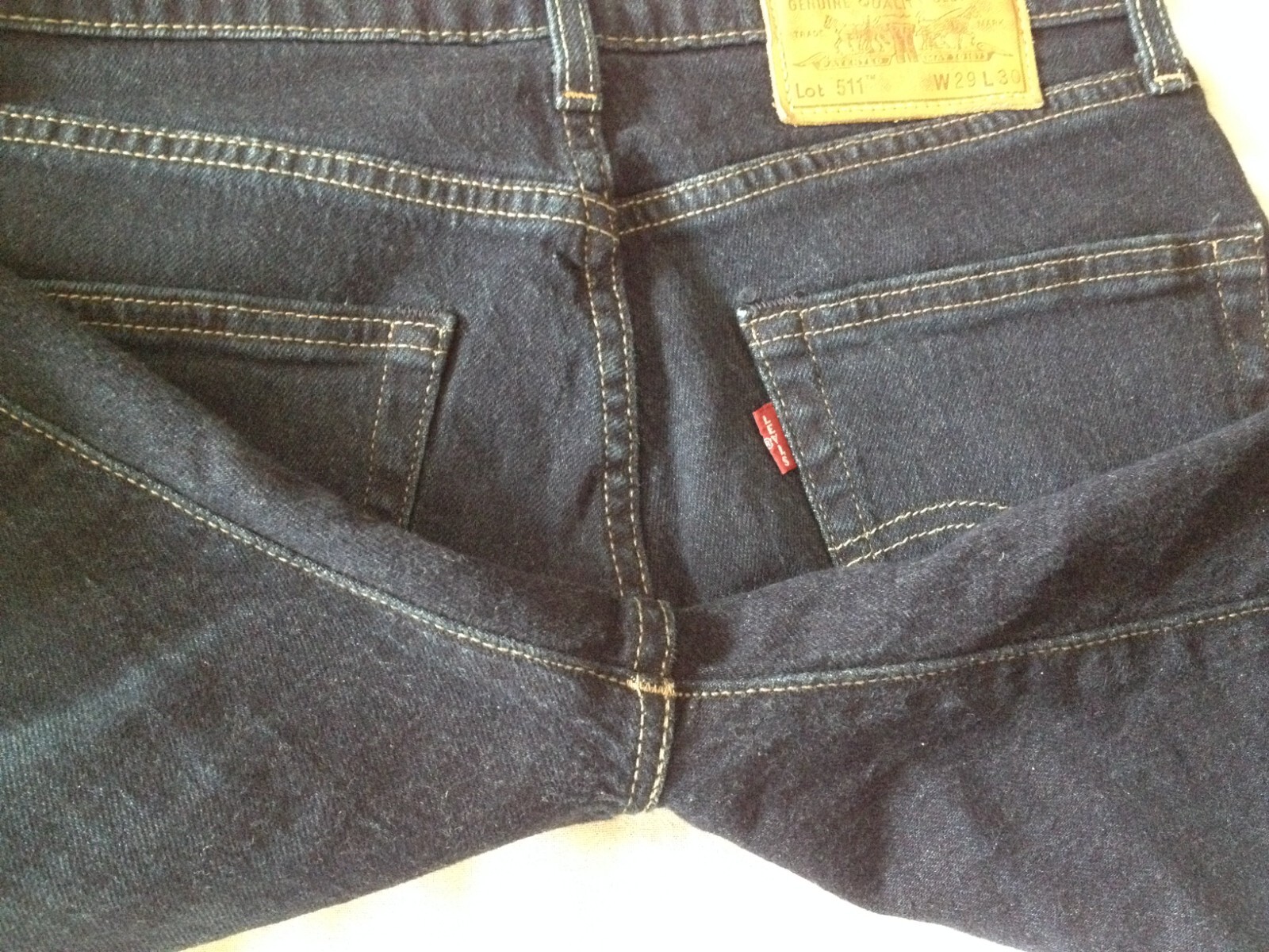LEVI'S 511 LEVI STRAUSS MEN'S SHORTS BERMUDA SZ W29 PREMIUM EU image 8