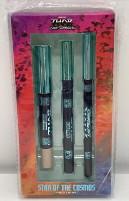 Marvel THOR EYELINER EYE SHADOW 3 Piece SET Love and Thunder Star of Cosmos