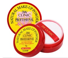 3W CLINIC NATURAL MAKE UP POWDER 30G Foundation makeup loose powder USA Seller