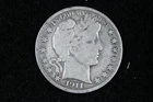 ESTATE FIND 1911    BARBER HALF DOLLAR  #D19511