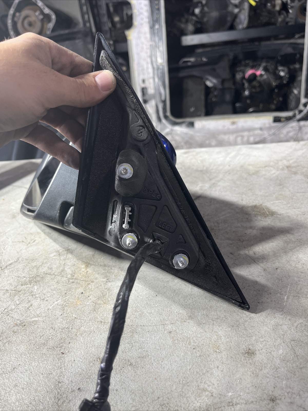 ✅ 2014-2017 MASERATI GHIBLI EXTERIOR LEFT DRIVER SIDE VEIW MIRROR BLUE OEM