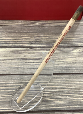 #ad #ad Vintage Unsharpened Pencil Dierks Pressure Treated Fence Posts And Construction $13.85