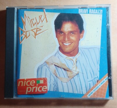 MIGUEL BOSE ''BRAVI RAGAZZI'' RARO CD ITALIA 2a stampa COLUMBIA