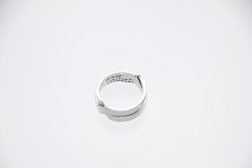 DAMIANI BACI Ring K18 18K 750 White Gold (WG) Diamond US:3.5~4 S0007 - Picture 6 of 15
