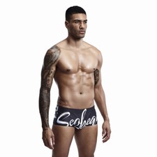 Men Summer Beach Shorts Swimming Swimwear New Boxers Underwear Quick Drying