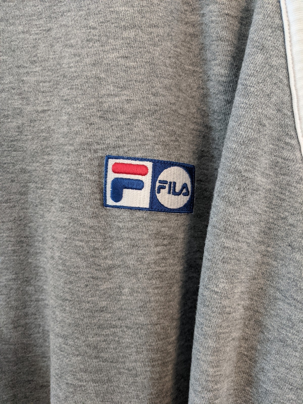 Giacca Pista Fila Italia Zip Uomo Media Italia Calcio Sport Hong Kong Vintage